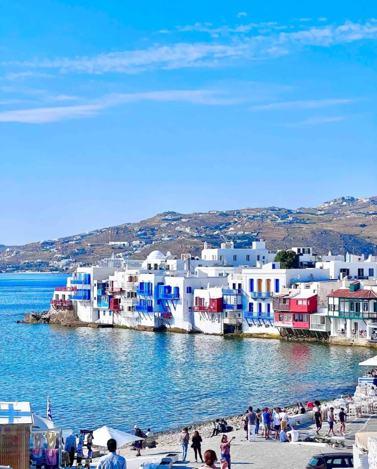 Alkisti Next To The Windmills Of Mykonos *